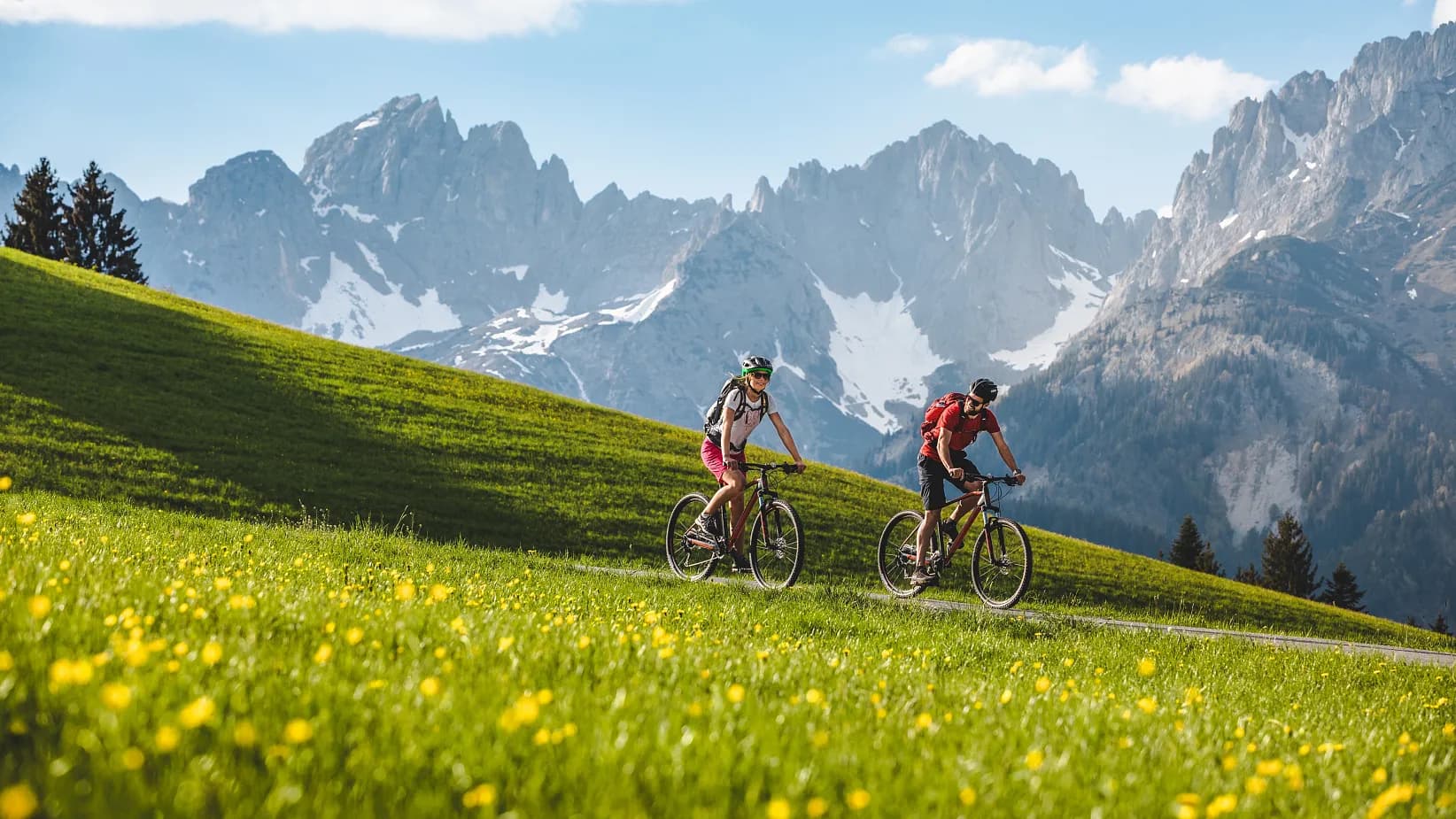 Cycling in the Wilder Kaiser region