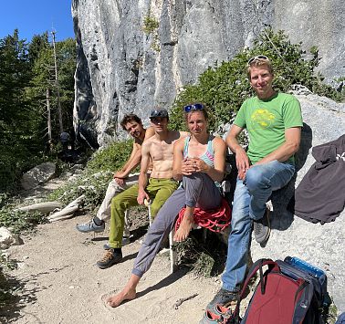 Bergführerausbildung am Wilden Kaiser Foto Theresa Aigner