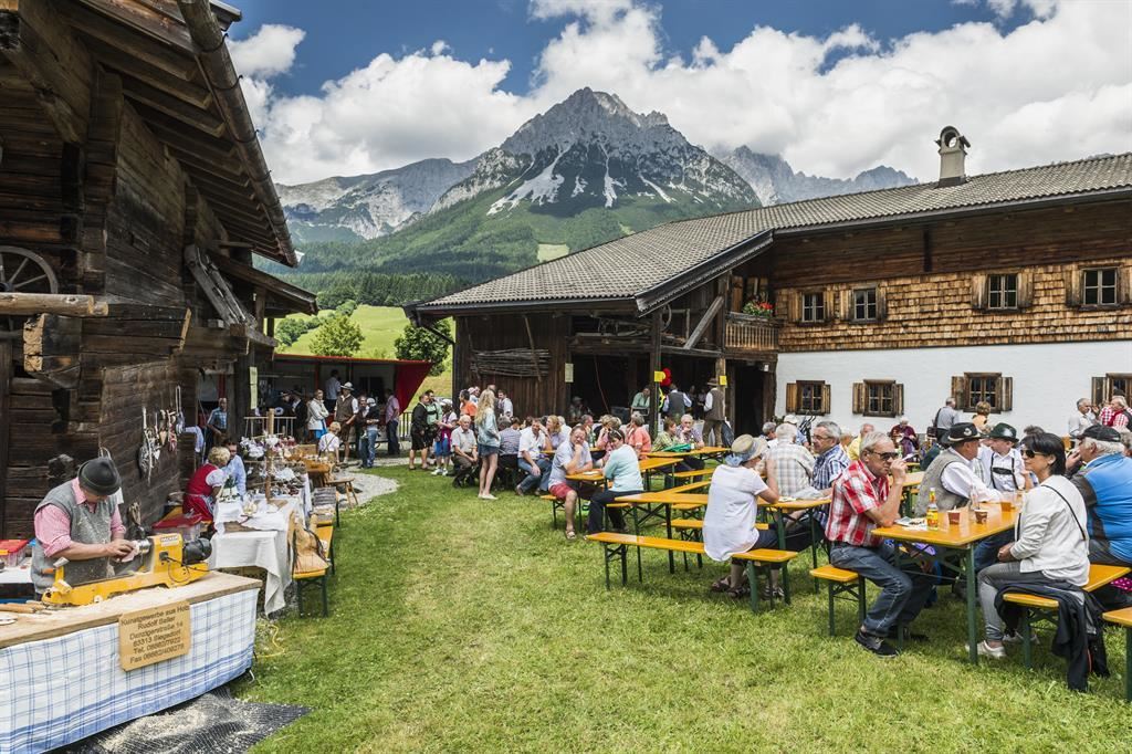 Summer festival in the folk museum