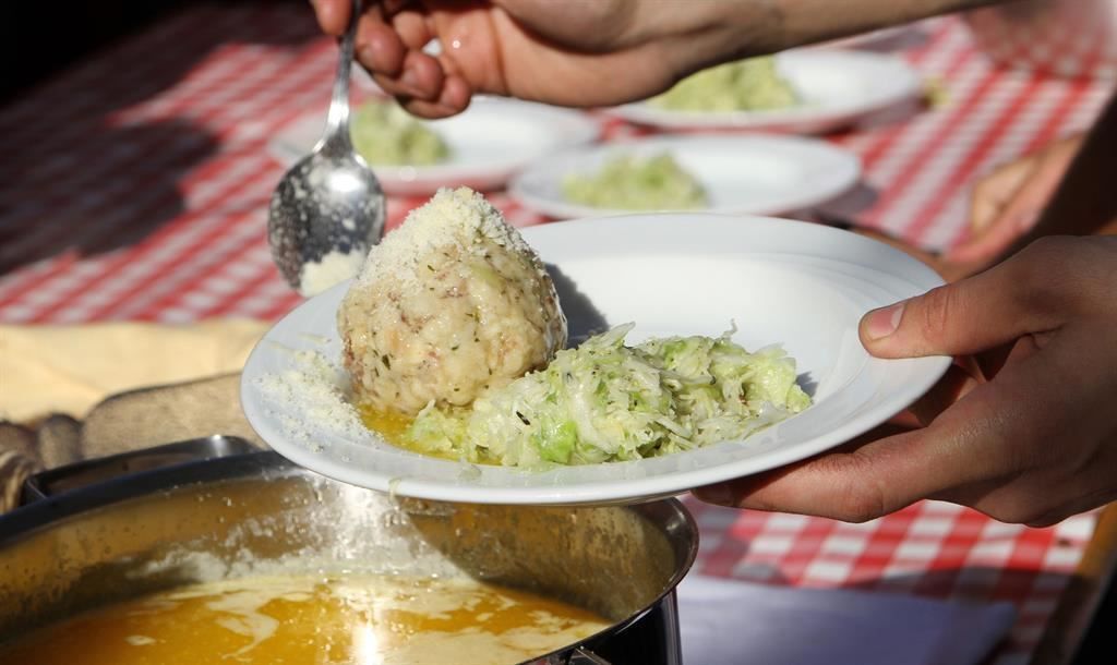 Dumpling festival in St. Johann in Tirol