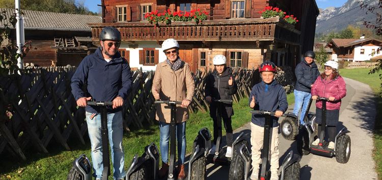 Segway Filmtour im Winter