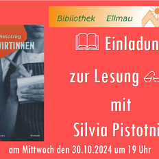 Lesung mit Silvia Pistotnig