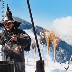 Hexentrank vor der Simonalm