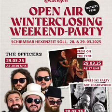 Open Air Winterclosing Weekend-Party