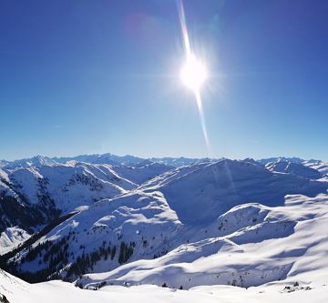 Winterlandschaft Region Kitzbühler Alpen