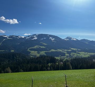 Blick auf den Brandstadl