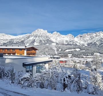 Winterpanorama mit Kaiserblick