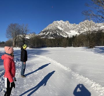 Winterwandern in Going am Wilden Kaiser