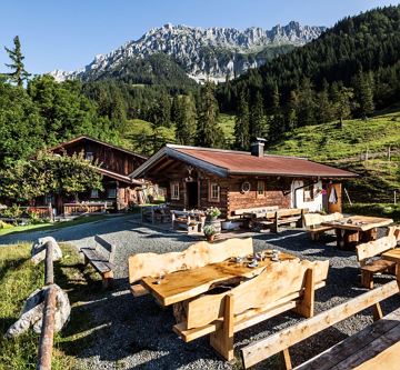 Almhütte Sommerbetrieb