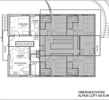 Obergeschoss Naturklang