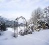 Garten im Winter