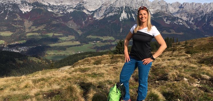 Tiroler Bergwanderführerin Sonja Salvenmoser