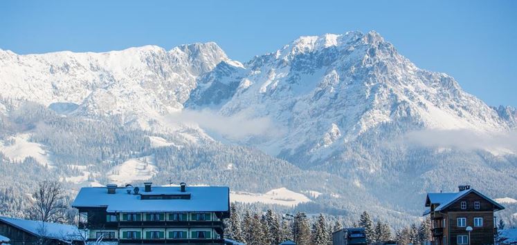 Söll_Landgasthof Bocking im Winter_Wilder Kaiser