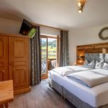 Double room, shower, toilet, balcony