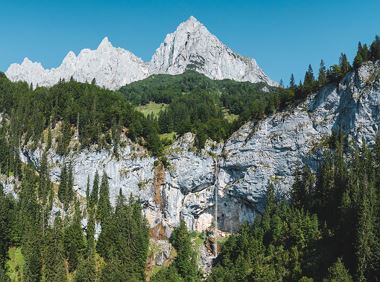 Kaiserkrone - Alternativroute Abstieg über Schleierwasserfall