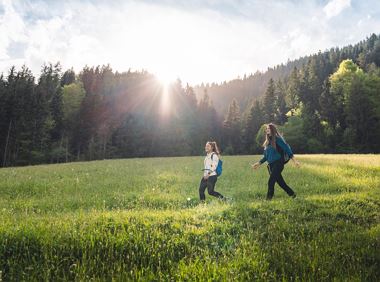 Sunnseit Weg (kurz - ab Wanderstartplatz Alpenschlössl)