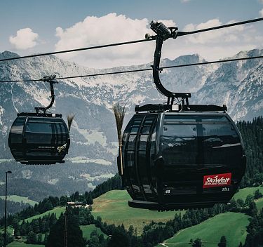 Die Bergbahnen in Söll nutzen