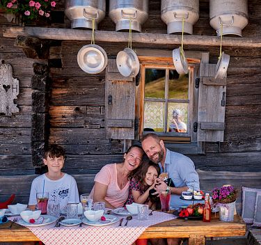 Auf eine Alm wandern